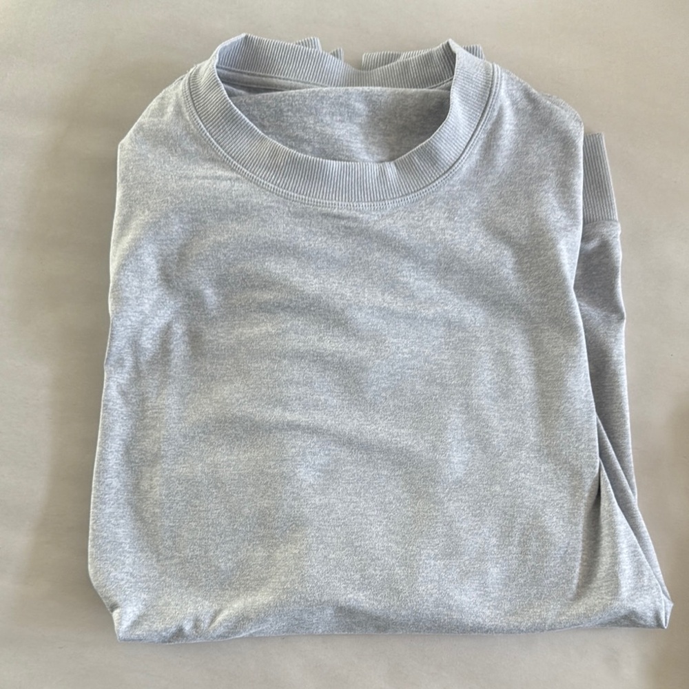 Light Gray Crewneck Sweatshirt